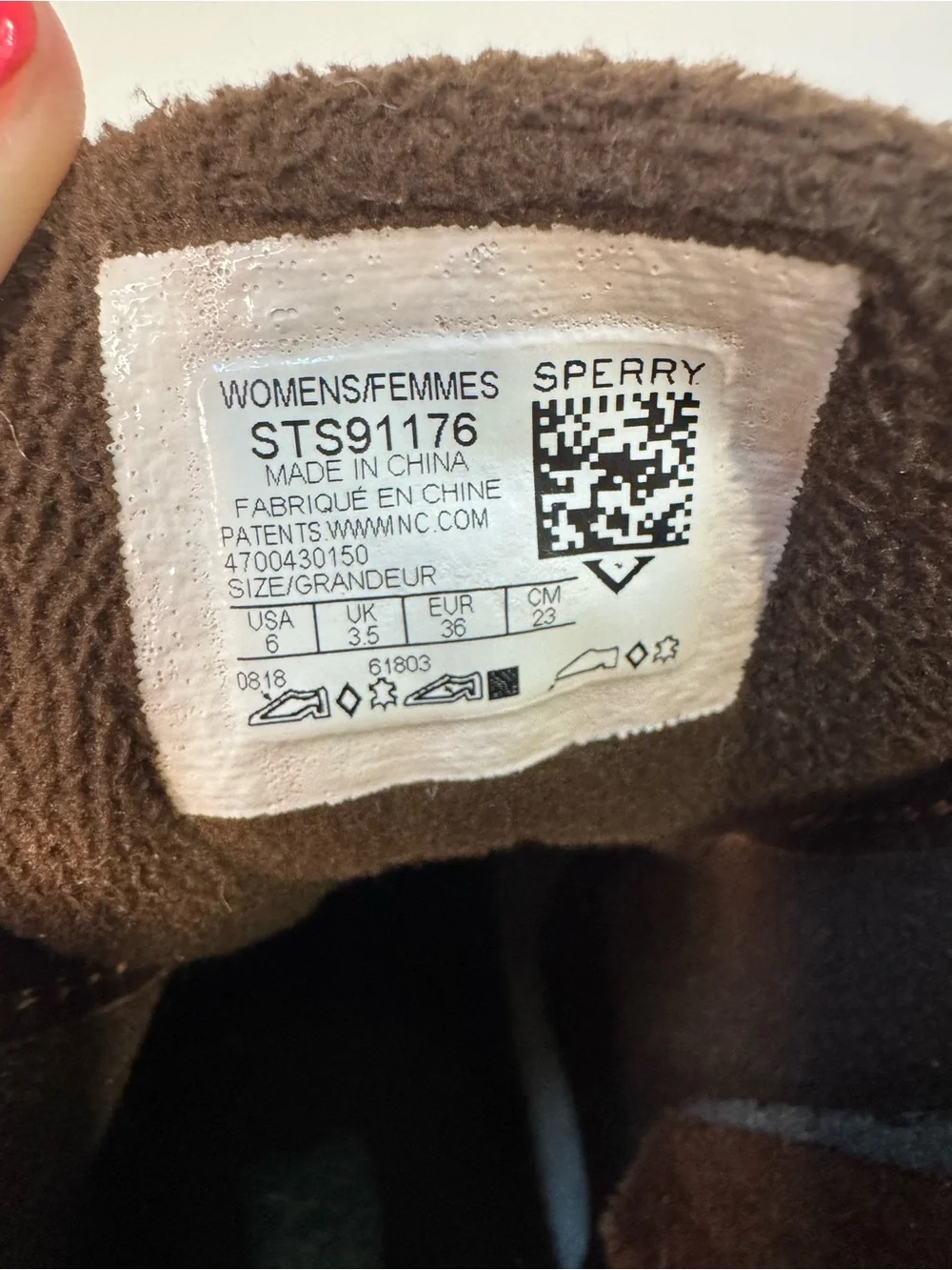 Sperry Saltwater Duck Boots Women’s 6 Brown Leather Waterproof Rain Boots